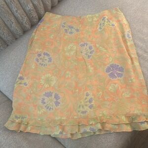 NWO SIGRED Olsen Most Gorgeous Ruffle Silk Skirt